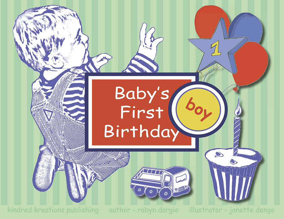 Baby's First Birthday - Boy