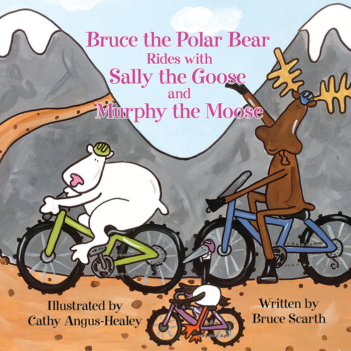 Bruce the Polar Bear Rides with Sally the Goose and Murphy the Moose
