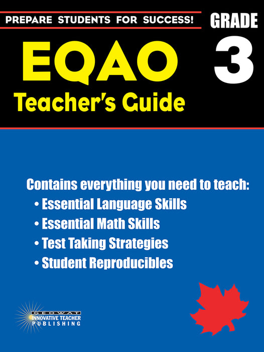 Canadian Curriculum Teacher Helper–EQAO Gr.3