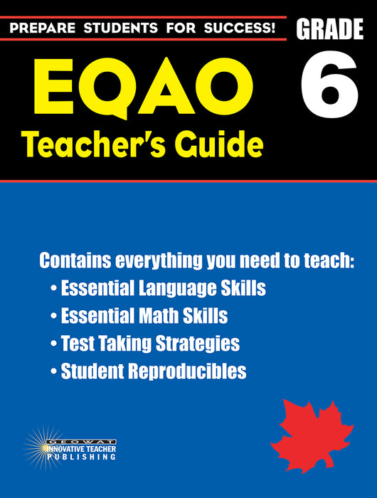 Canadian Curriculum Teacher Helper–EQAO Gr.6