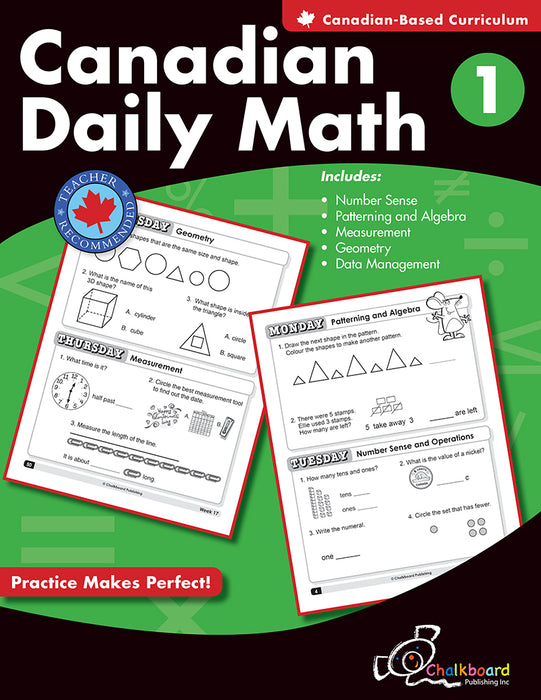 Canadian Daily Math Grade 1