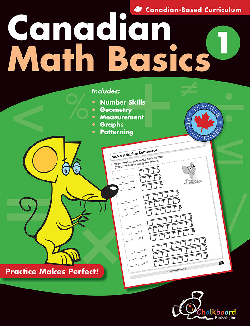 Canadian Math Basics - Grade 1 — Volumes Publishing