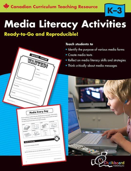 Canadian Media Literacy Activities K-3