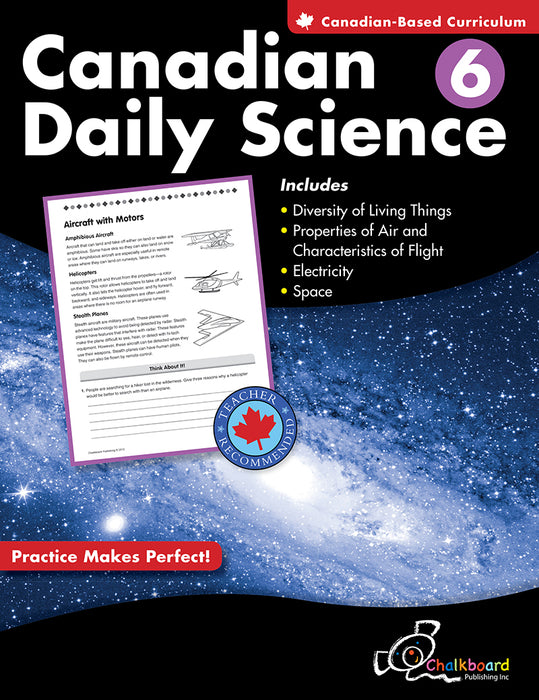 Canadian Daily Science: Grade 6