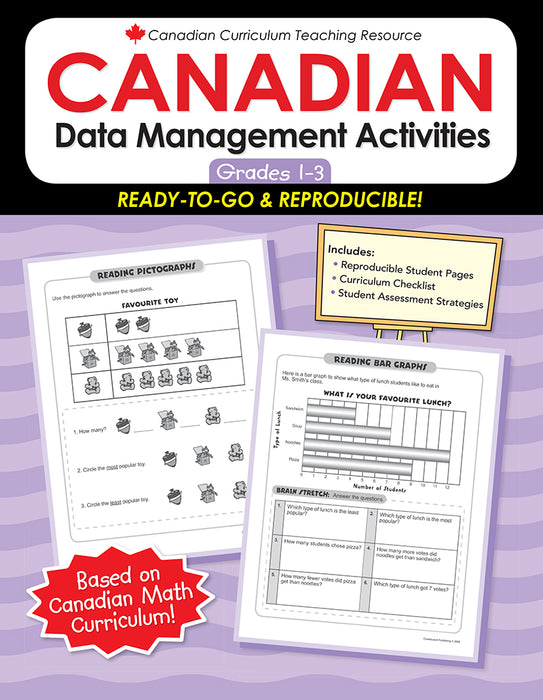 Canadian Data Management Grades 1-3