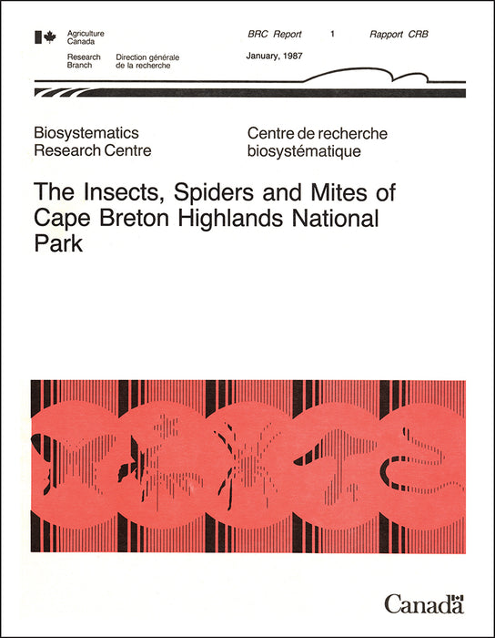 The Insects, Spiders and Mites of Cape Breton Highlands National Park