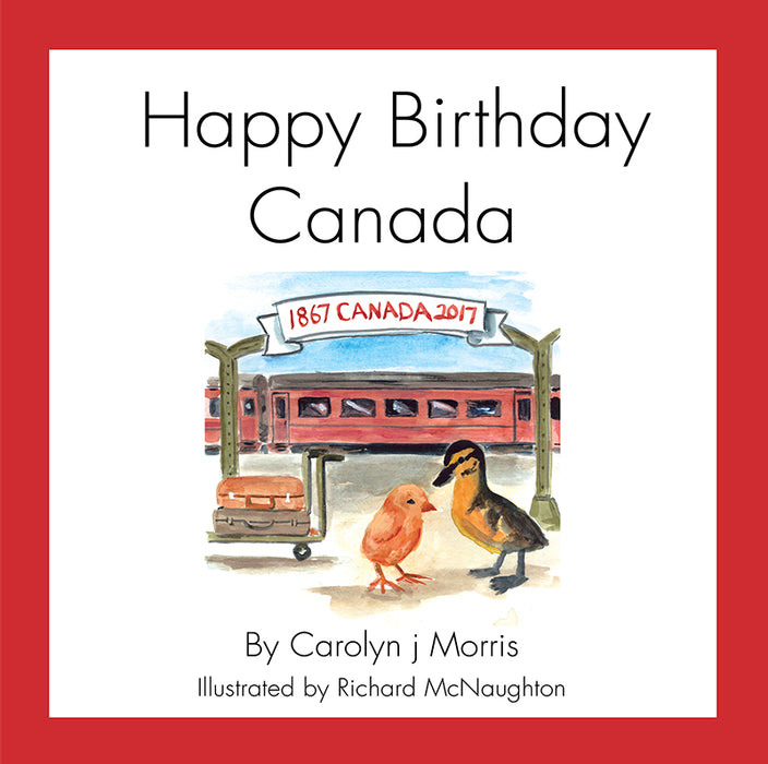 Railfence Bunch - Happy Birthday Canada